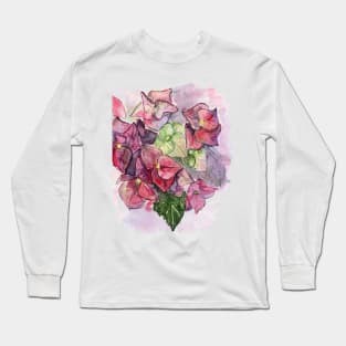 Hydrangea Long Sleeve T-Shirt